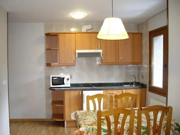  Apartamentos Sant Roma - picture  : Kitchen/kitchenette,Dining area,Kitchen or kitchenette,Dining area,minibar,Property 