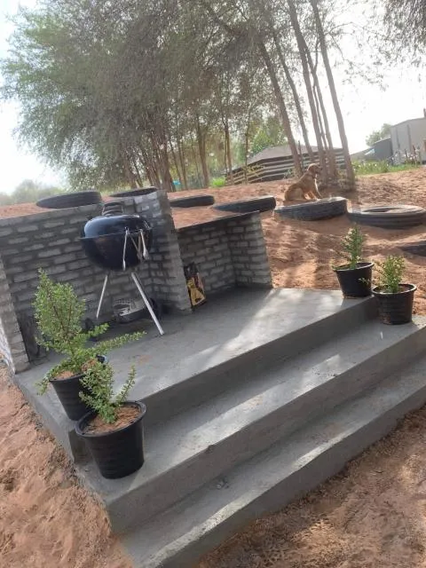  RAK Glamping - picture  : BBQ facilities,Garden,Dining area,Property 