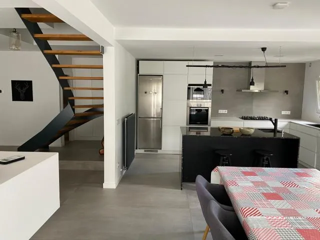  El Molí La Massana - picture  : Kitchen/kitchenette,Seating area,Dining area 