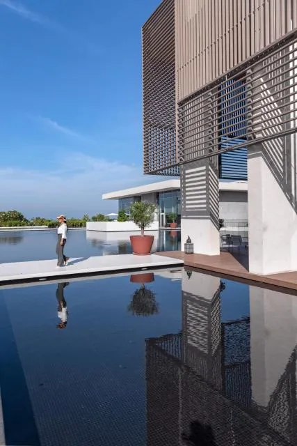  The Oberoi Beach Resort, Al Zorah - picture  : Swimming pool,View (from property/room),Property 