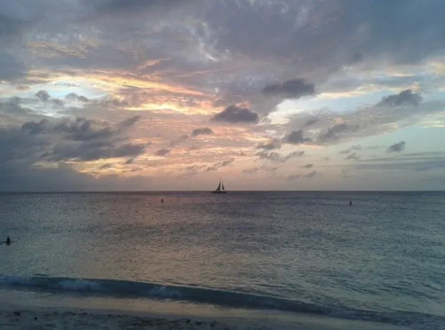  Pearl Aruba - picture  : Beach,Sunrise/sunset,Beach,Sunset,Property 