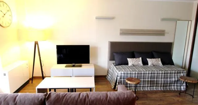  Pierre & Vacances Andorra Bordes d’Envalira - picture  : TV/entertainment centre,Bed,Living room,Property 