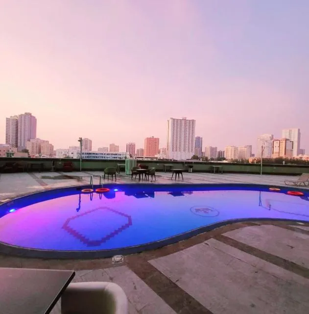  Crown Palace Hotel - picture  : Swimming pool,City view,Pool view,Swimming pool,Property 