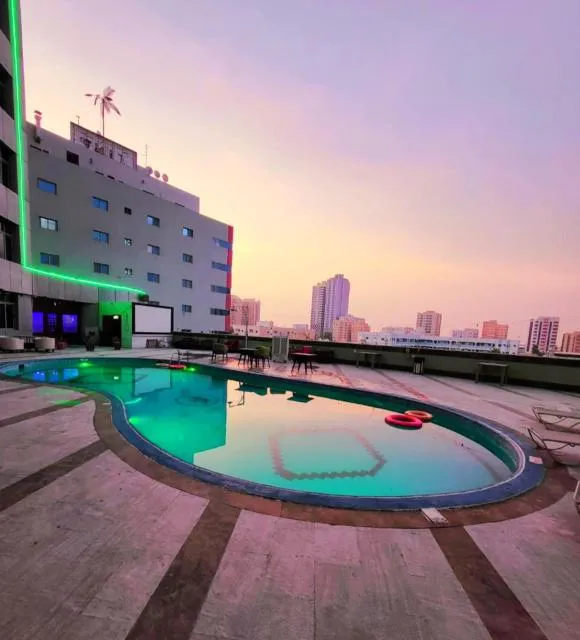  Crown Palace Hotel - picture  : Property building,Swimming pool,Sunrise/sunset,Swimming pool,Property 