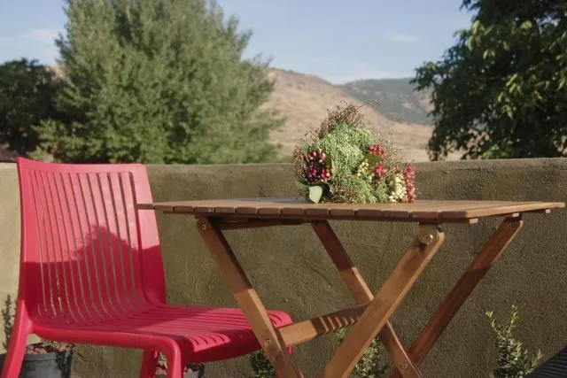  Zove Rural Cottage with garden views - picture  : Balcony/Terrace,Mountain view,Drinks,Property 