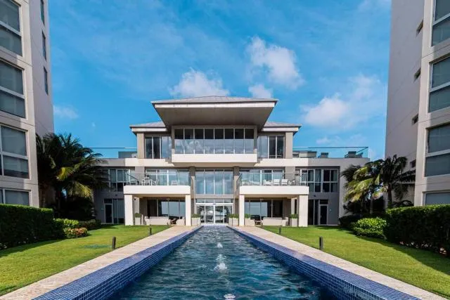  3 bdrm 2 bath Villa with Private Pool- Azure Beach Residences - picture  : Property building,Swimming pool 