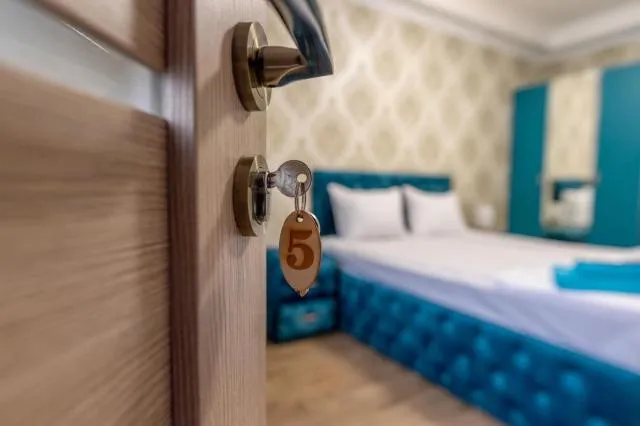  Hovasapyan's Family Guest House - picture  : Bed,Bed,Bedroom,Property,Room 