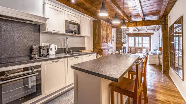  La Pleta Del Tarter Apartments - picture  : Kitchen/kitchenette 