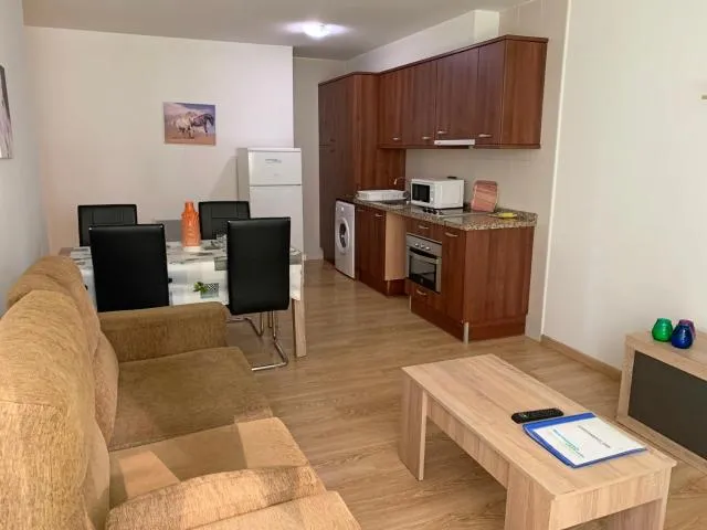  Apartamentos Araco 3000 - picture  : Kitchen/kitchenette,Kitchen or kitchenette,Living room,Dining area,minibar,Property 