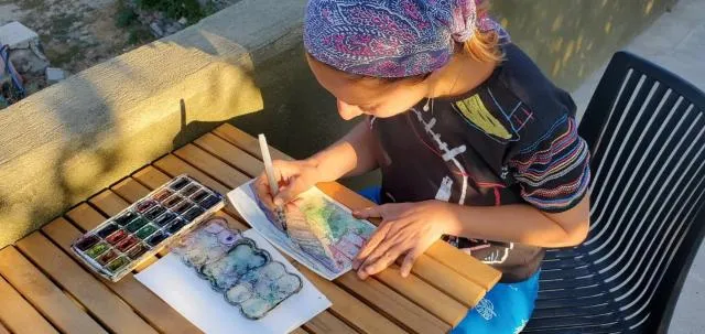  Zove Rural Cottage with garden views - picture  : People,Activities,Property 