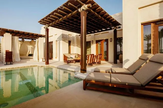  Al Wathba, a Luxury Collection Desert Resort & Spa, Abu Dhabi - picture  : Property building,Swimming pool,Bedroom,Property 