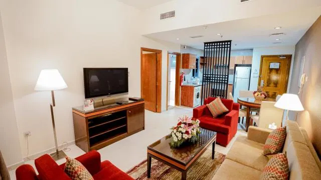  Xclusive Hotel Apartments - picture  : Seating area,TV/entertainment centre 