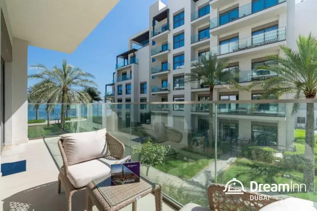  Dream Inn Apartments - Address Beach Residence Fujairah - picture  : Day,Balcony/Terrace,Seating area,Garden view,Property 