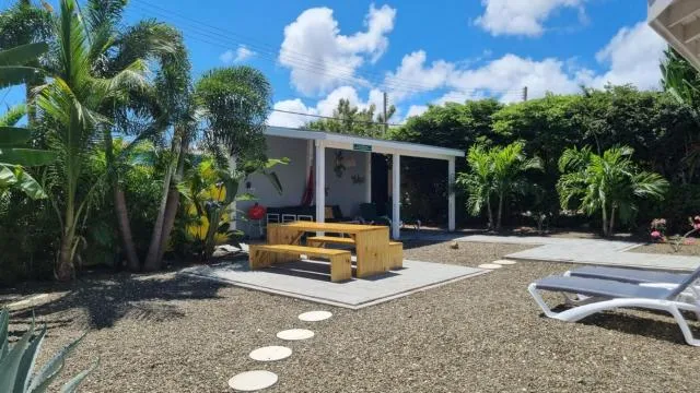  Casa Korsou - photo  : Patio,Jardin,transat,Propriété 