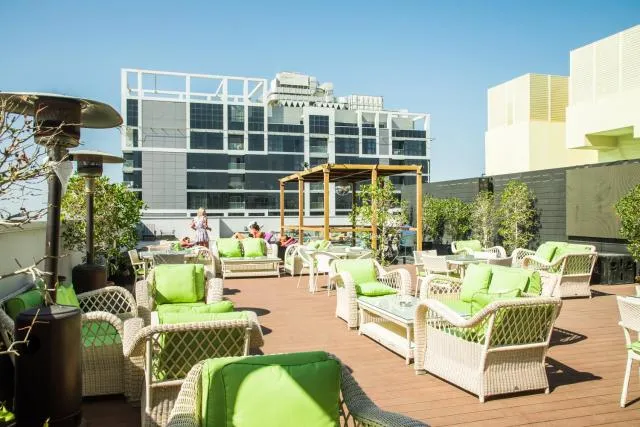  Elite Byblos Hotel - picture  : Toilet,Restaurant/places to eat,Day,Balcony/Terrace,Lounge or bar,Seating area,Dining area,Area and facilities,Swimming pool,flat iron,hair dresser,Property 