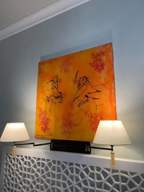  Spacious Modern 2 Bedrooms Apartment in Central Yerevan - photo  : Centre de télévision/divertissement,Détail décoratif 