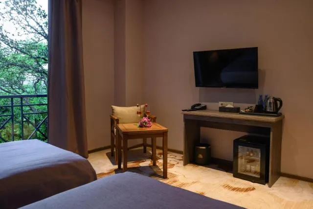  Aurora Resort Tsaghkadzor - picture  : TV/entertainment centre,Bed,TV and multimedia,Seating area,Property 