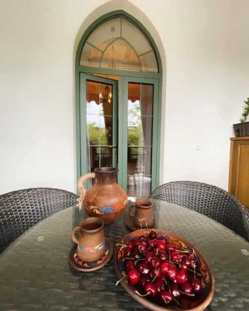  Boutique ETHNO HOTEL - picture  : Balcony/Terrace,Living room,Food and drinks,Seating area,Food,Property 