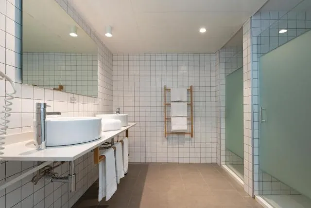  Hotel & Aparthotel Cosmos - picture  : Kitchen/kitchenette,Bathroom 