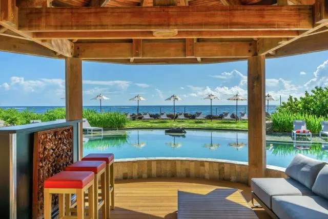  Koi Resort Saint Kitts, Curio Collection by Hilton - picture  : Pool view,Pool view,Swimming pool,Property 