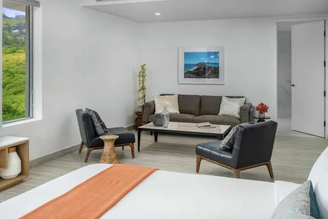  Koi Resort Saint Kitts, Curio Collection by Hilton - picture  : Seating area,Living room,Property 