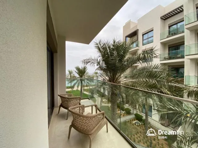  Dream Inn Apartments - Address Beach Residence Fujairah - picture  : Balcony/terrace,Balcony/Terrace,Property 