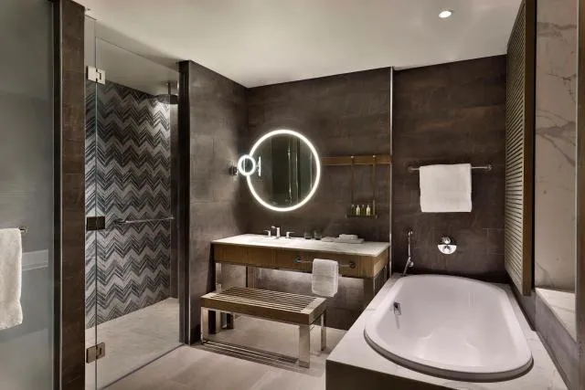  Hilton Abu Dhabi Yas Island - photo  : Toilettes,Salle de bain,Salon,Propriété 