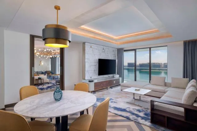  Hilton Abu Dhabi Yas Island - photo  : Zone assise,Salle à manger,Salon,Propriété 