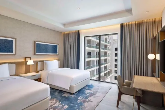  Hilton Abu Dhabi Yas Island - photo  : Chambre à coucher,Propriété 