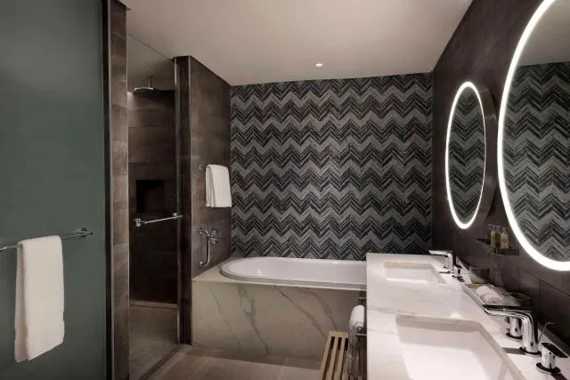  Hilton Abu Dhabi Yas Island - photo  : Salle de bain,Salle de réunion/conférence,Propriété 