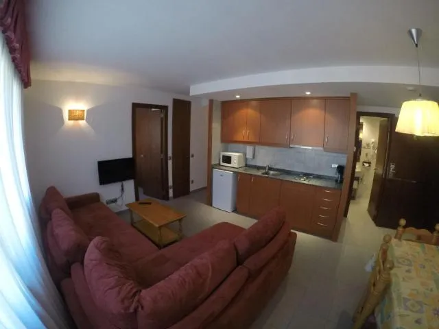  Apartamentos Turísticos Roc Del Castell - picture  : Kitchen/kitchenette,Seating area,Dining area,Kitchen or kitchenette,Living room,Dining area,Property 