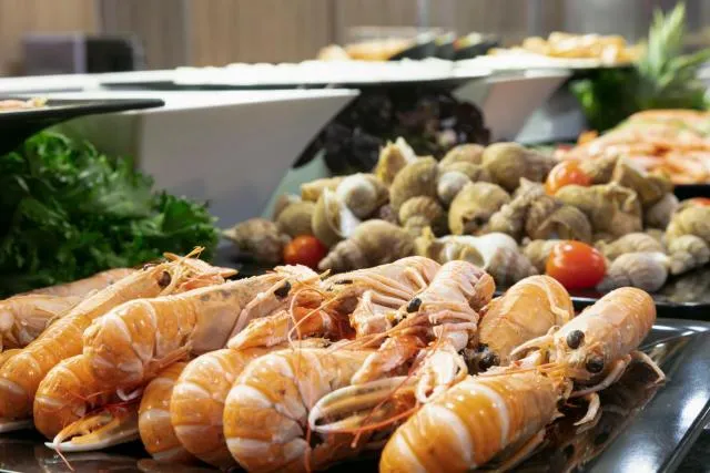  Hotel Best Andorra Center - picture  : Restaurant/places to eat,Food,Dining area,Property 