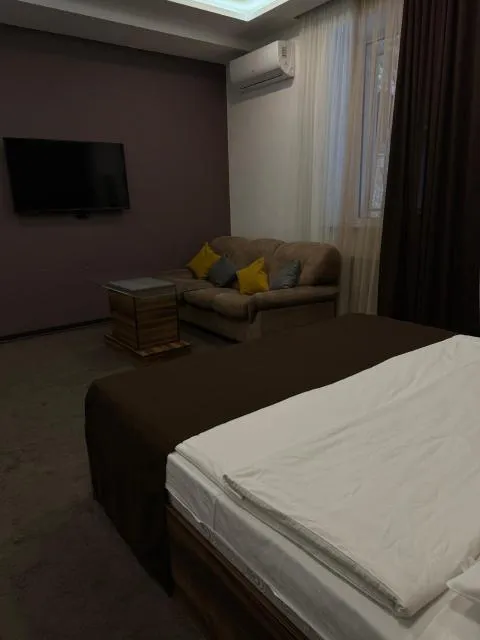  Moscow Boutique Hotel - photo  : Zone assise,Centre de télévision/divertissement,Lit 