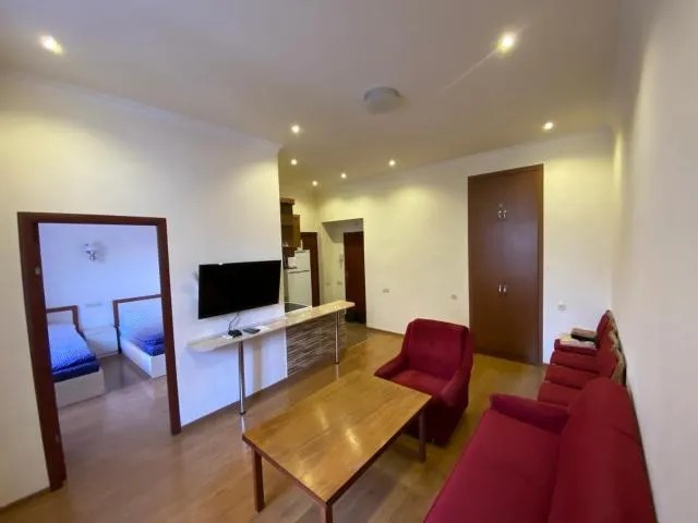  Renovated One Bedroom in the Touristic Center of Yerevan - picture  : Seating area,TV/entertainment centre 
