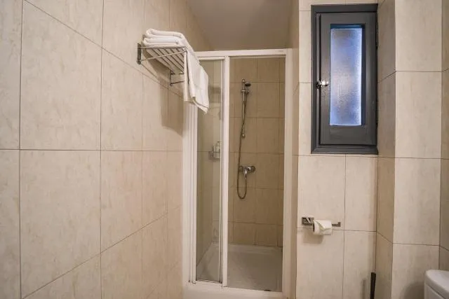  Glaner Hotel Cafe - picture  : Shower,Bathroom,towels,Property 