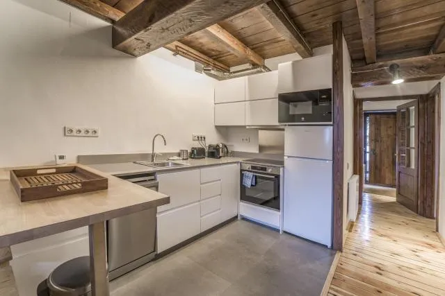  La Pleta Del Tarter Apartments - picture  : Kitchen/kitchenette 