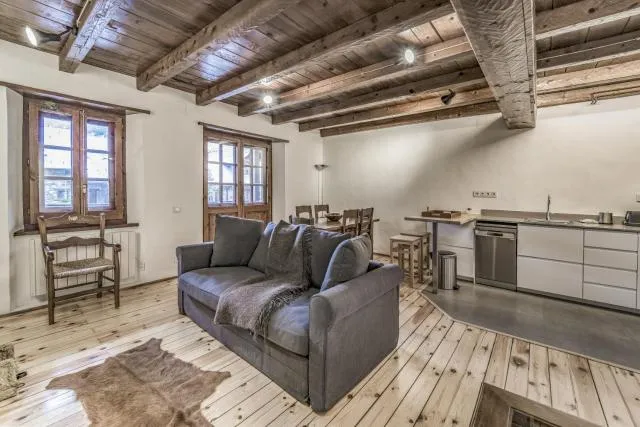  La Pleta Del Tarter Apartments - picture  : Kitchen/kitchenette,Seating area 