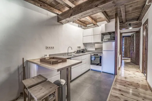  La Pleta Del Tarter Apartments - picture  : Kitchen/kitchenette 