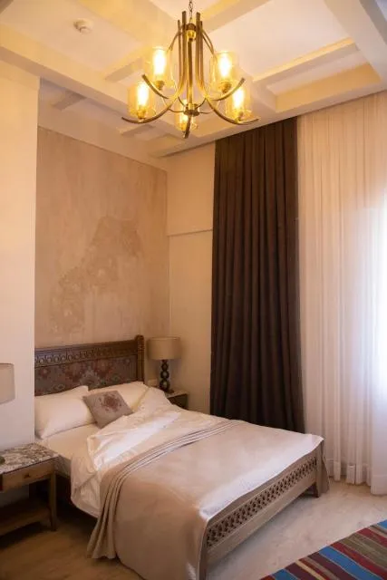  Boutique ETHNO HOTEL - picture  : Bed,Bed,Photo of the whole room,Bedroom,Property,Room 
