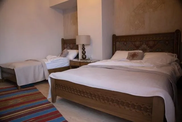  Boutique ETHNO HOTEL - picture  : Bed,Bed,Photo of the whole room,Bedroom,Property,Room 