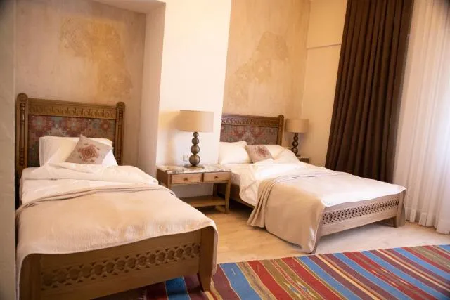  Boutique ETHNO HOTEL - picture  : Bed,Bed,Photo of the whole room,Bedroom,Property,Room 