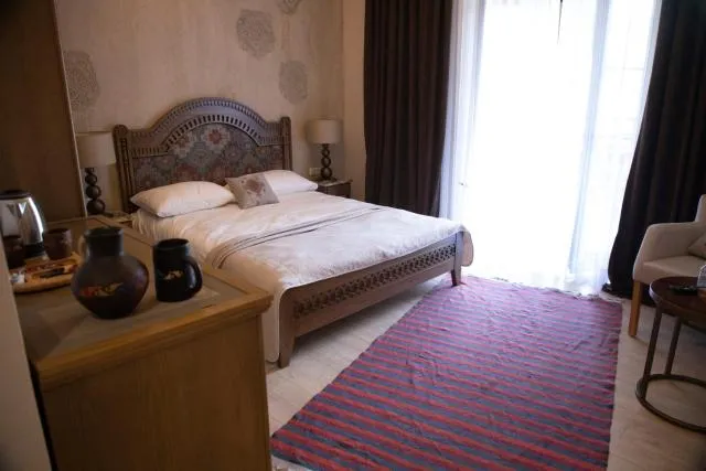  Boutique ETHNO HOTEL - picture  : Bed,Bed,Living room,Photo of the whole room,Property,Room 