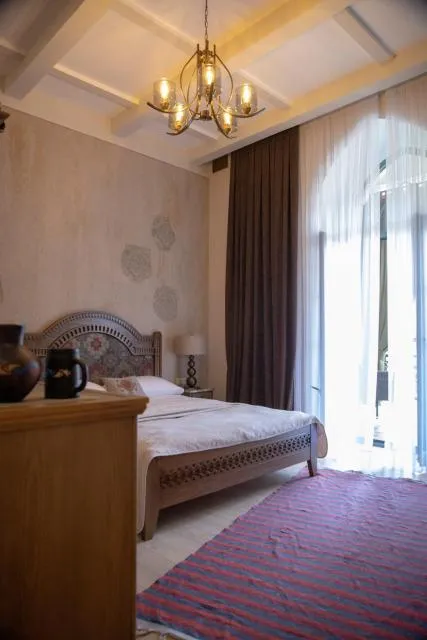  Boutique ETHNO HOTEL - picture  : Bed,Bed,Photo of the whole room,Bedroom,Property,Room 