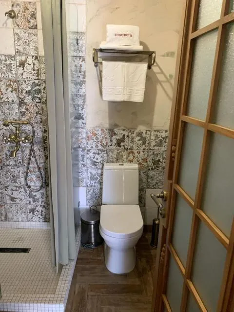  Boutique ETHNO HOTEL - picture  : Shower,Toilet,Bathroom,towels,Property 