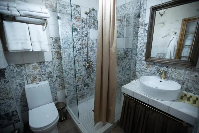  Boutique ETHNO HOTEL - picture  : Shower,Toilet,Bathroom,towels,Property 