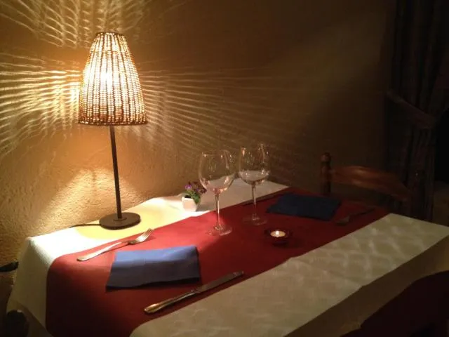  Hotel Roc de St Miquel & Apartment - picture  : Restaurant/places to eat,Bed,Decorative detail,Property 