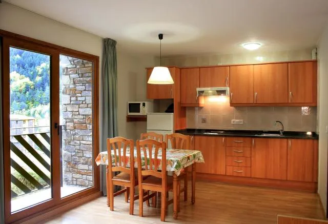  Apartamentos Sant Roma - picture  : Kitchen/kitchenette,Dining area,Day,Dining area,Property 