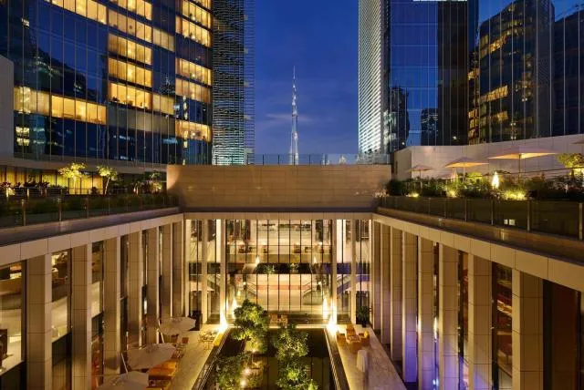  Anantara Downtown Dubai - picture  : Property building,Facade/entrance,Bird's eye view,Property 
