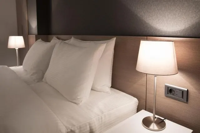  Nova Hotel Yerevan - picture  : TV/entertainment centre,Bed,Bed,Decorative detail,Bedroom,Property,Room 