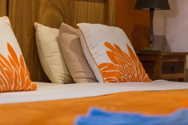  Cariñas Studio Apartments - picture  : Seating area,Bed,Decorative detail 